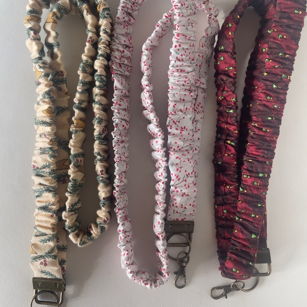 Festive Winter Lanyards